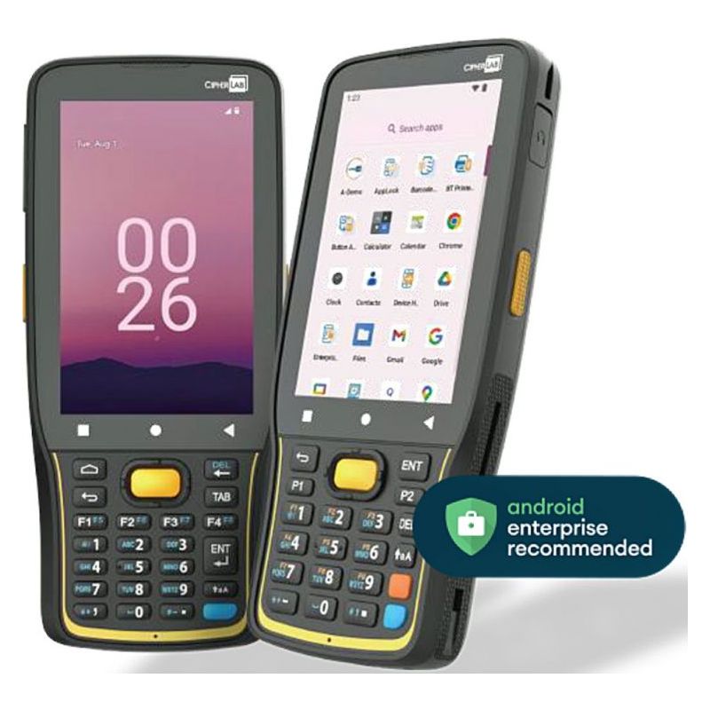 CipherLab RK26 Android 12, BT, WiFi 6, RFiD/NFC, 2D čitač, OCR, Snap-ON baza Cijena