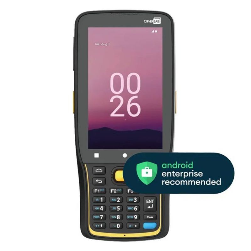 CipherLab RK26 Android 12, BT, WiFi, GSM/LTE, RFiD, 2D čitač, OCR, Snap-ON baza Cijena
