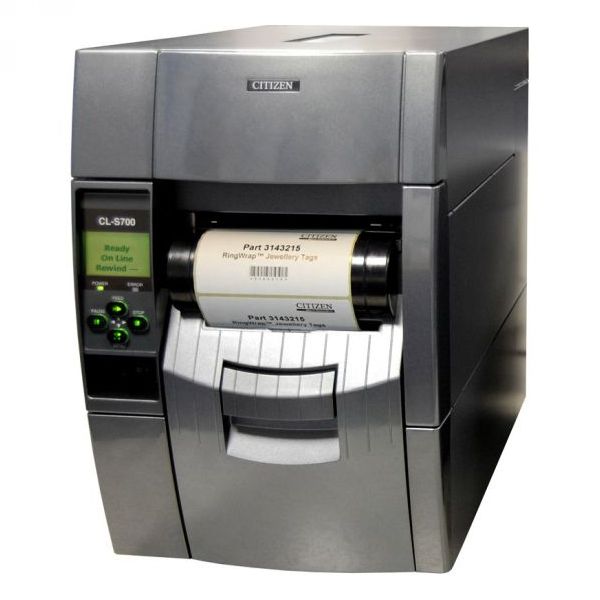 Citizen CL-S700IIR industrijski termo-transfer printer s namatačem Cijena