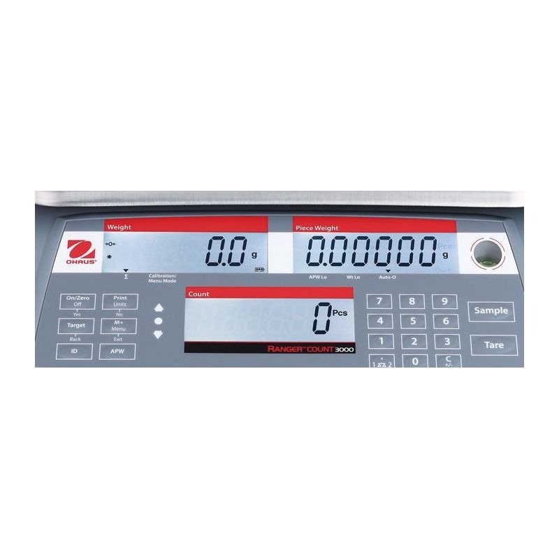 Ohaus brojalica Ranger 3000 Count, RC31P1502 - 1,5 kg x 0,05 g Cijena